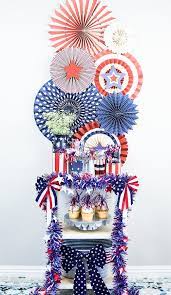 red white blue party ideas