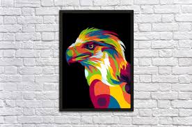 philippine eagle ilration wpaprint