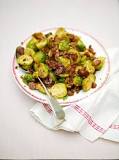 How does Jamie Oliver cook brussel sprouts?