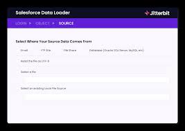 sforce data loader data