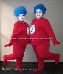 dr seuss thing 1 and thing 2 costumes