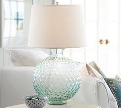 Sea Glass Ball Table Lamp I Garnet Hill