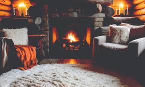 How Lovely Is A Gas Fireplace In Winter