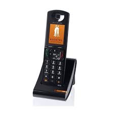 Black Alcatel Ip20 Wall Mount Ip Phone