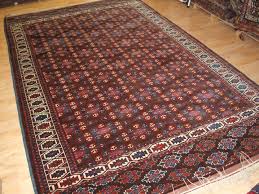 antique yomut turkmen main carpet with