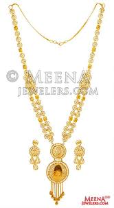 22k gold turkish necklace set