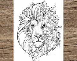 There are tons of great resources for free printable color pages online. Lion Colouring Pages Etsy