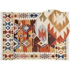 boho area rug kilim handmade 160 x 230