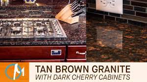 tan brown granite kitchen countertops
