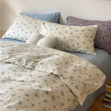 Blue Fl Bedding Set Queen Bedding