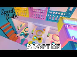I'm trying to make a neon rare bear and it's so hard to fully grow them all 4 d: Adopt Me Speed Build Adopt Me Pet And Baby Room Adopt Me Building Hacks Adopt Me Bedroom Youtube Animal Room Adoption Cute Room Ideas