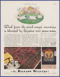 vine 1932 bigelow weavers wool rugs