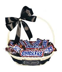 snickers chocolate basket the flower