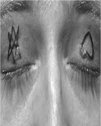 Image result for worldâ€™s most bizarre EYELID tattoos