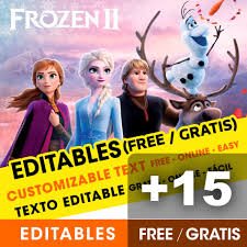 Our editable frozen 2 invitations are perfect for virtual party invitation to use in this quarantine or confinement. 15 Free Frozen 2 Birthday Invitations For Edit Customize Print Or Send Via Whatsapp Fiestas Con Ideas