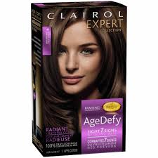 1 clairol natural instincts 4g former 28g golden cappuccino dark golden brown $16.99 Clairol Age Defy 4 Dark Brown Hair Color Kit 1 Ct Metro Market