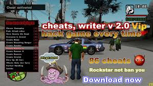 Gta san andreas (english version) · news · community of gta.cz · about game · maps · download · tutorials · gallery · others. Gta San Andreas Cheats Writer V2 0 Vip Mod Gtainside Com