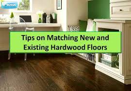 tips on matching new and existing hardwood