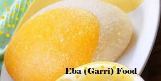 Pour in 5 cups of water and drain excess. Eba Food How To Make Eba Nigerian Meal Garri Besthomediet