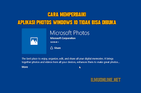 / tampilan windows 10 ini merupakan perpaduan antara windows 7 dan windows 8. Cara Memperbaiki Aplikasi Photos Windows 10 Tidak Bisa Dibuka