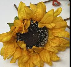 Yellow Sunflower 6 5 Stem Artificial