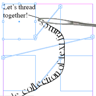 text threads in indesign