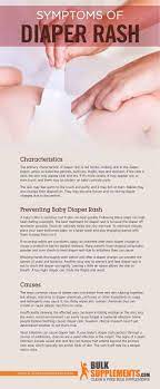 diaper rash characteristics causes