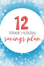 Simple 12 Week Holiday Savings Plan Mama Lifestyle
