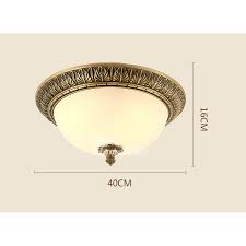 Round Brass Gold Ceiling Lights Led