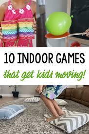 10 indoor games that get kids moving