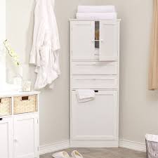 corner linen cabinet