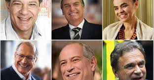 Resultado de imagem para eleiÃ§Ãµes 2018 candidatos presidente