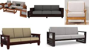 modern teak wood sofa set design ideas
