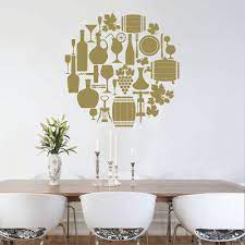 Dining Room Restaurant Wall Art Sticker