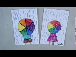 Secondary Colors Umbrella Color Wheel