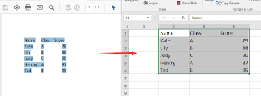 convert pdf table to excel table