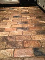 brick tile flooring is it original to