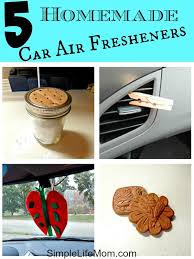 5 homemade car air fresheners easy to