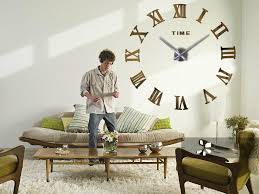 Eva Wall Hanging Diy Clock Personality