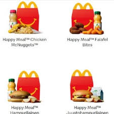 happy meal options from mcdonald s