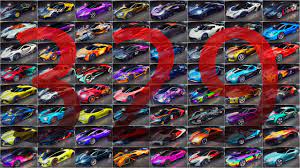 Asphalt 8, All The Cars Of The Game: 329 Cars, Aguila Negra's Garage, 360  View, Best Colors & Decals - YouTube