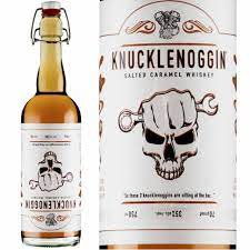 These rich and creamy flavors combine with expertly blended and distilled, bold ellington whisky for an unforgettable taste. Knucklenoggin Salted Caramel Whiskey 750ml