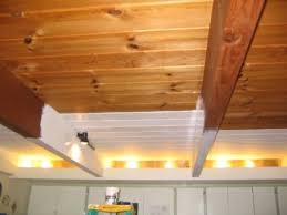 how to paint an unpainted wood ceiling