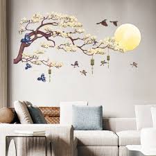 Magnolia Branch Wall Stickers Birds And