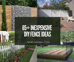 65 and easy diy fence ideas for