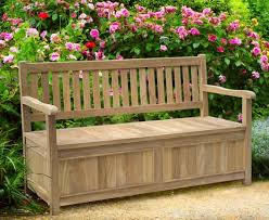 Windsor Teak 5ft Garden Storage Bench