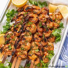 best shrimp kabobs easy marinade w
