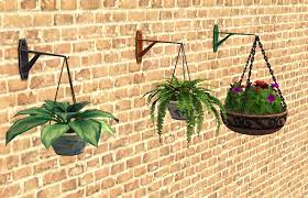Mod The Sims Hanging Flower Wall Bracket