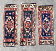 three antique persian tribal mafrash