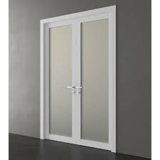 Planum Frosted Glass French Doors